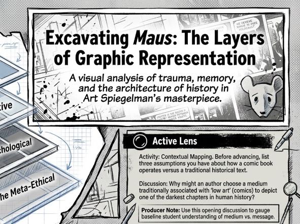 Maus Analysis Mini Pack | Senior Year 10–12 | Themes, Context & Language | Art Spiegelman
