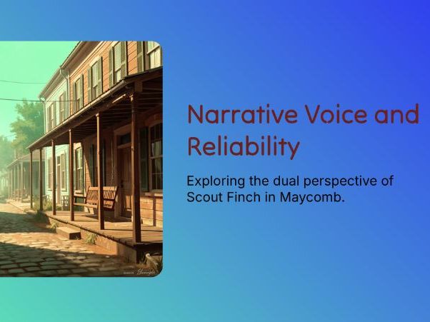 KS3 - To Kill a Mockingbird – Scout’s Dual Perspective & Narrative Reliability
