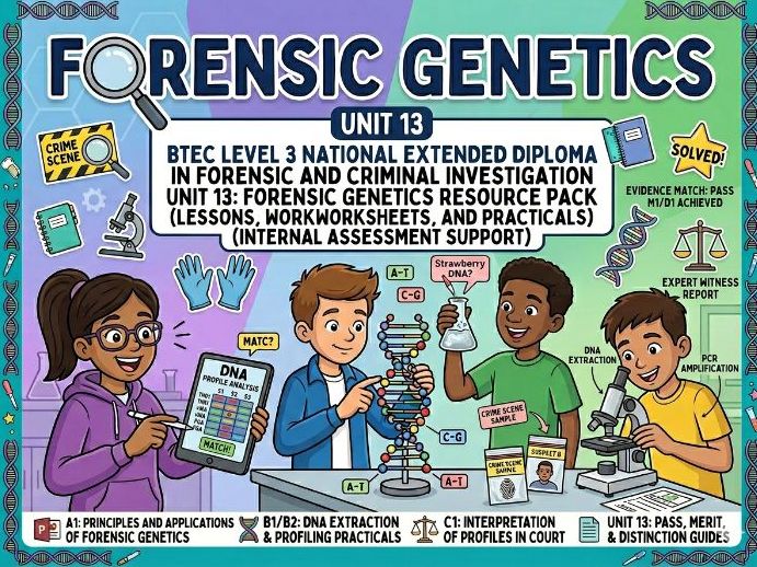 BTEC U13: Forensic Genetics