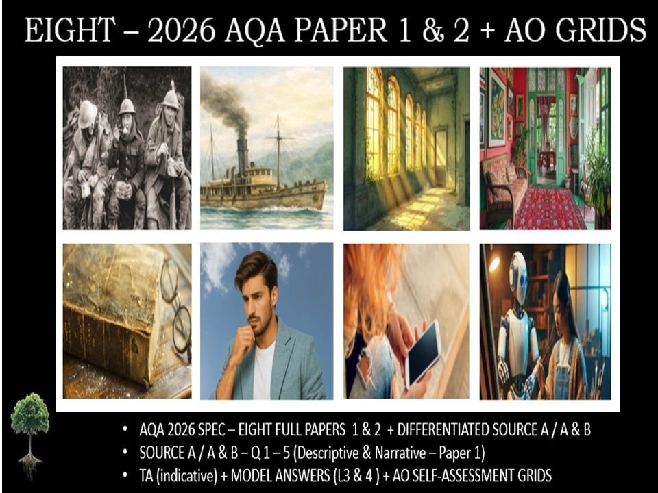 EIGHT - NEW PAPER 1 & 2 | 2026 FULL MOCK | + AO GRIDS