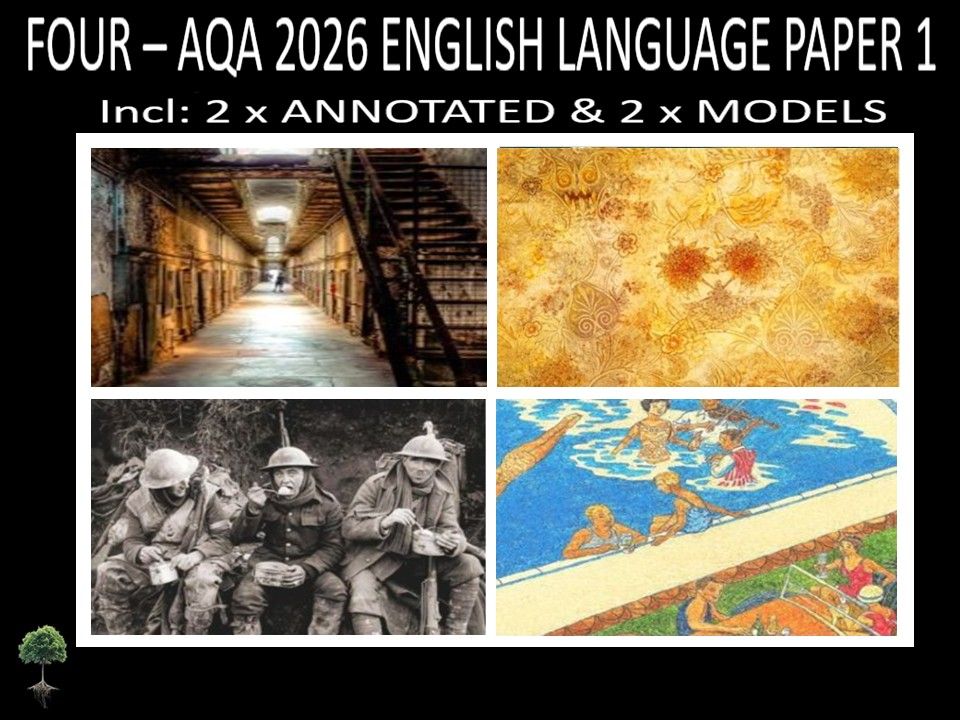 FOUR - AQA PAPER 1 | 2026 FULL MOCKS | ANNOTATED | MODELS