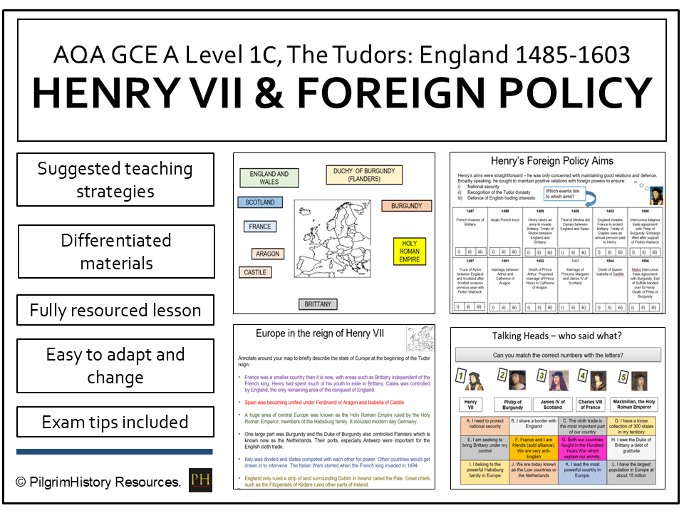Henry VII Foreign Policy and Diplomacy | AQA A Level History