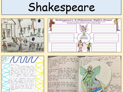 Shakespeare's A Midsummer Night's Dream - Full SOW - Year 8 Low Ability/SEN English