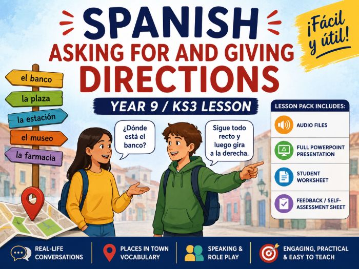 Year9 Spanish:Asking&Giving Directions Lesson