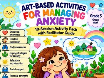 Art-Based Anxiety Coping Activities – 10 Creative SEL Sessions