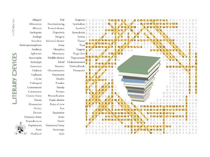 Literary Devices wordsearch