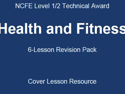 NCFE Health and Fitness (603/7007/5) Revision Pack