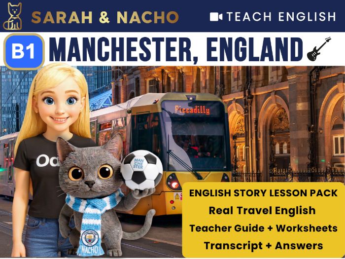 Manchester | B1 ESL Likes & Hobbies Lesson