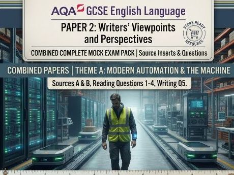 Combined Mock Exam Pack AQA GCSE English