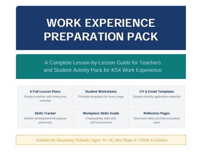 Work Experience Preparation Pack