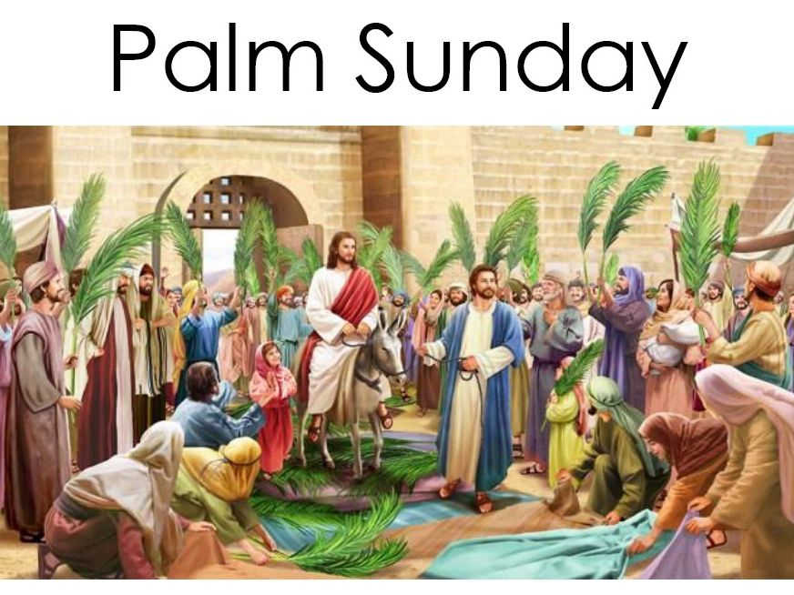 Palm Sunday sensory story