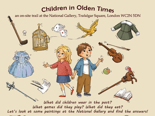 National Gallery London Kids Activity Trail