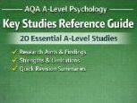 AQA A-Level Psychology Key Studies Guide (7182) | 20 Studies AO1 AO3 Revision