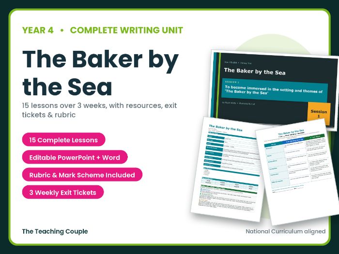 The Baker by the Sea | Year 4 English Unit