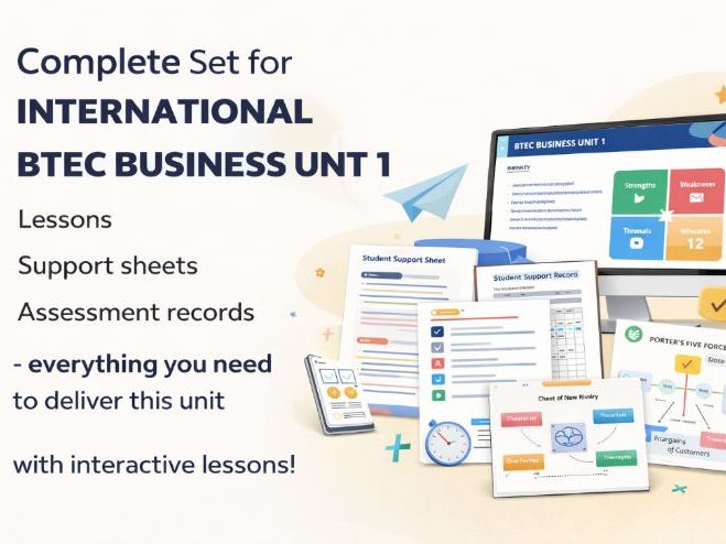 (Bundle) Unit 1: Exploring Business - International Level 3 BTEC