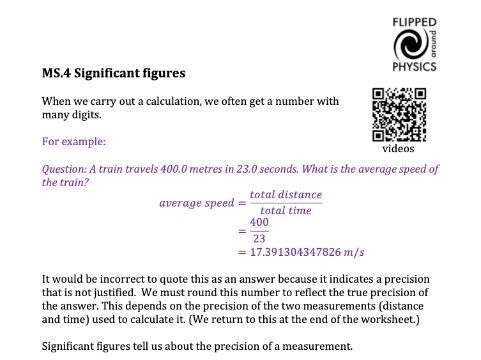 Significant figures