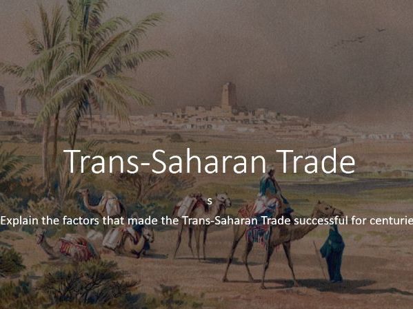 Trans-Saharan Trade Routes | Medieval Africa History Lesson | Trade, Islam and Empires