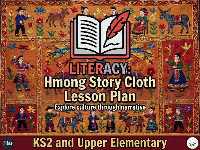 Hmong Story Cloths: Lesson Plan - Explanation Texts - KS2 & Upper Elementary