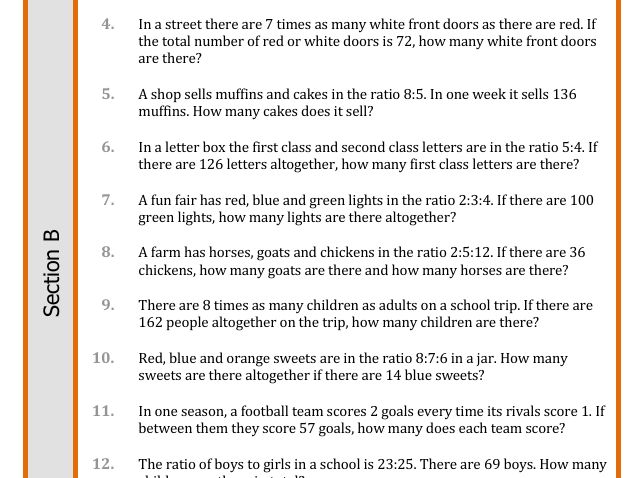 Calculating ratio - differentiated