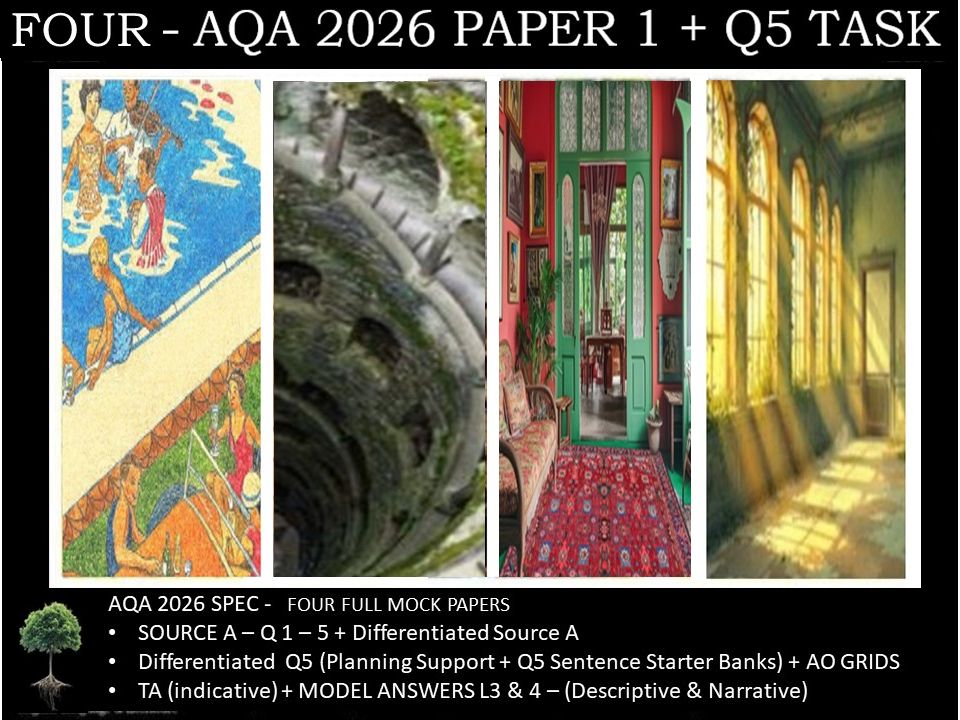 FOUR - PAPER 1 | 2026 FULL MOCKS | Q5 TASKS