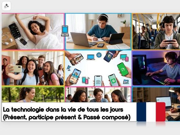 Year 9 Unit 10. GCSE FRENCH: Routine quotidienne et technologie -DOUBLE UNIT (Past/Present)