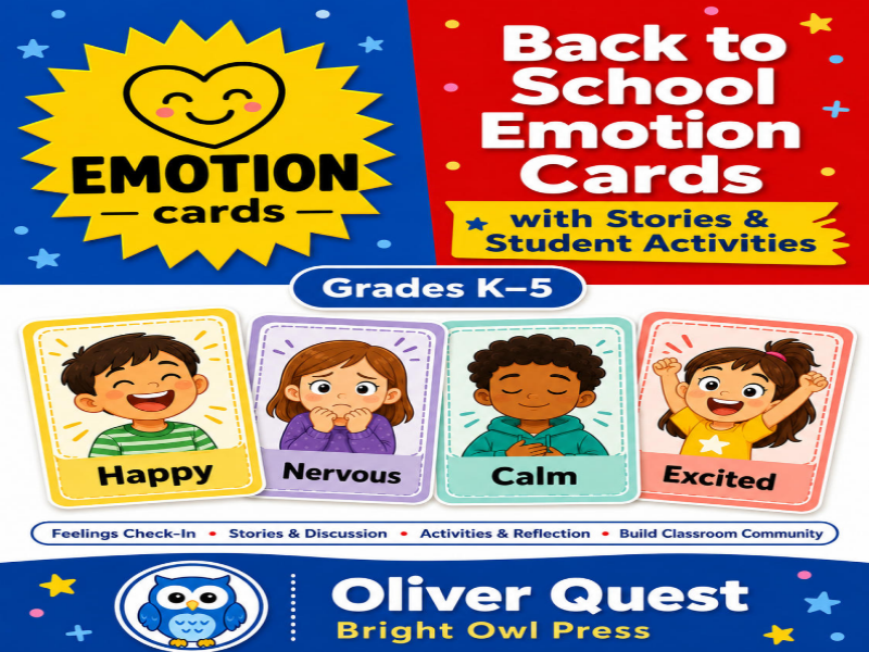 Back to School - Emotion Cards
