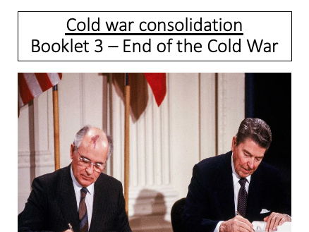 Edexcel GCSE History - End of the Cold War Booklet 3