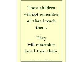 Posters: little whispers(tm) Desktop Posters "Remembering Why I Teach" Series