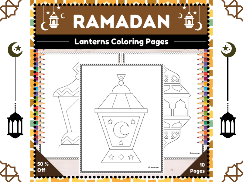 Ramadan Lanterns Coloring Pages : Celebrate with Creative Joy !