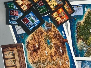 Build a civilisation game - Hazard Island
