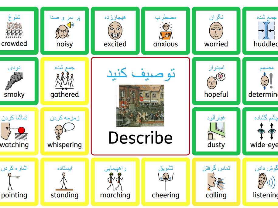 Rose Blanche Word Bank