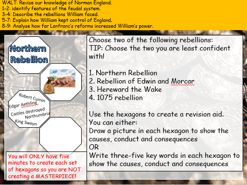 Edexcel 9-1: Anglo-Saxon and Norman England