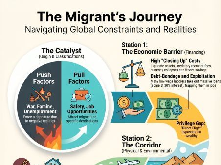 Deluxe Bundle: Population and Migration 9696 -Topic 4.3.2 - Causes of Migration
