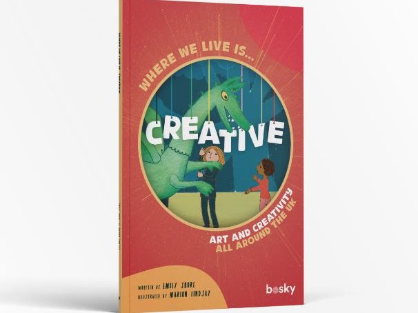 'Where we live is creative' homework poster: Focused on Key Stage 1 Art & Design