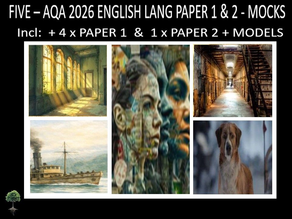 FIVE - AQA PAPER 1 & 2 | 2026 FULL MOCKS | MODELS