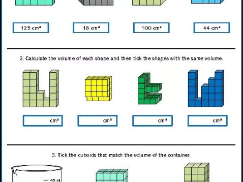 Estimate Volume 3 worksheets