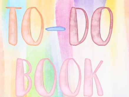 To Do List Booklet 25/26