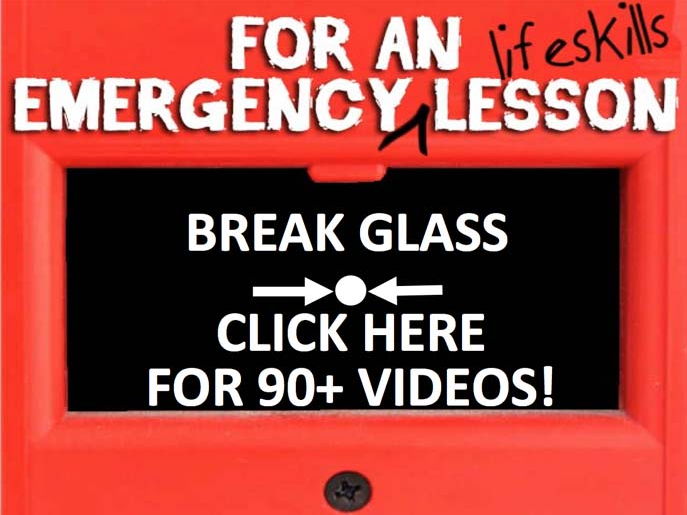 Emergency Lifeskills Lessons - over 90 YouTube videos in one easy PowerPoint