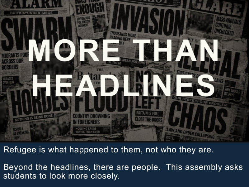 More Than Headlines: Refugee Week Bundle
