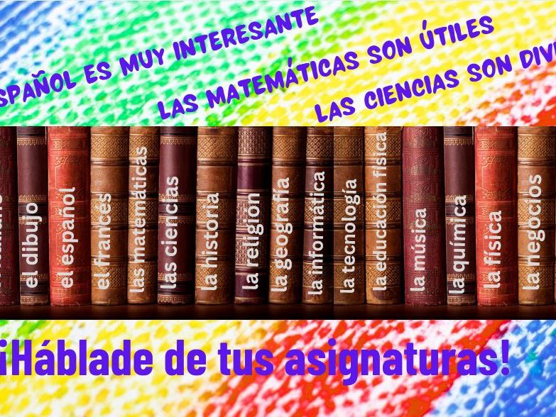 ¡Háblame de tus asignaturas!
