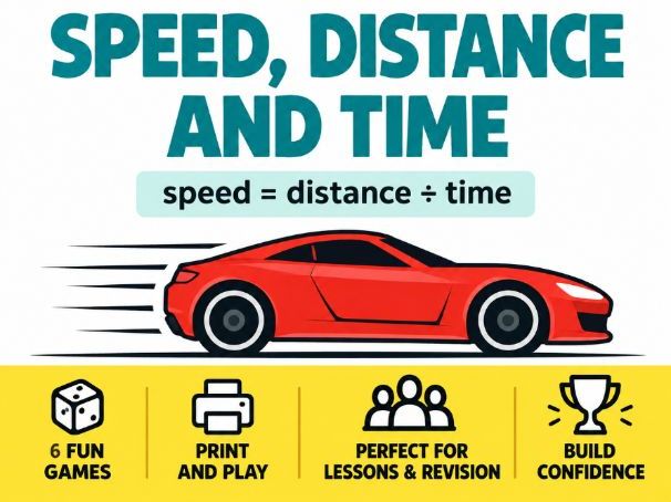 Year 9 Physics: Speed, Distance and Time - Race Control Core GAME Pack
