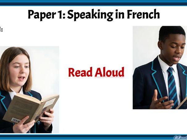 Edexcel 2026 GCSE French Speaking