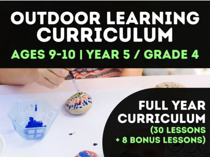 Outdoor Learning Scheme of Work | Year 5