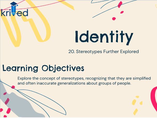 Understanding Stereotypes – Year 7 PSHE Lesson on Critical Thinking and Inclusion