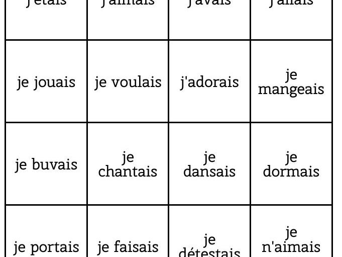 Bingo - French - quand j'étais jeune