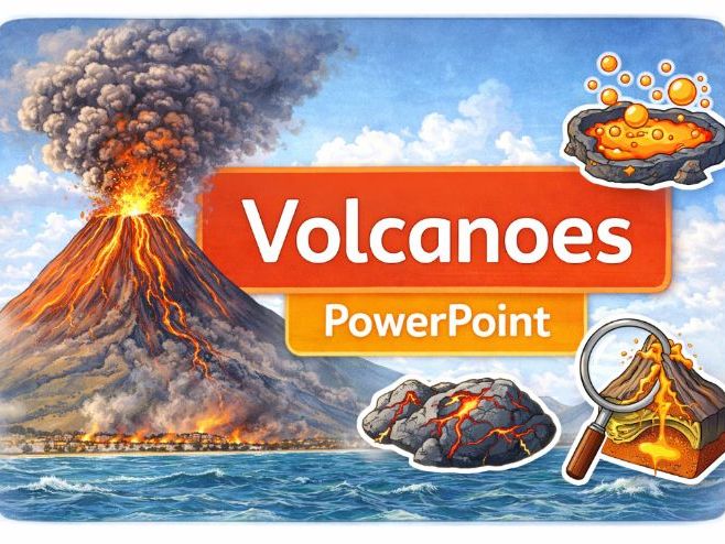 Volcanoes KS2 Geography Lesson PowerPoint