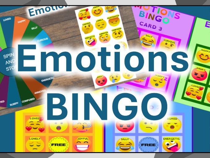 Emotions Bingo - Powerpoint