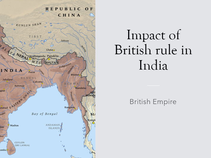 Impact of British rule in India