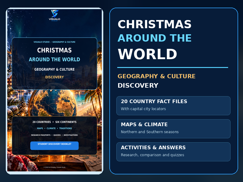 Christmas Around the World: Geography & Culture Discovery