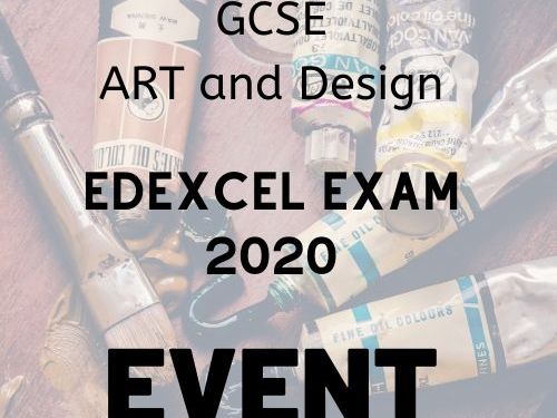 Edexcel Art and Design  Exam theme 2020 Event